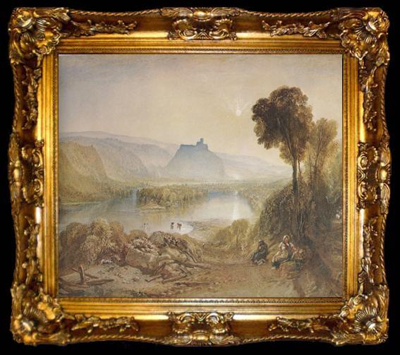 framed  Joseph Mallord William Turner Prudhoe Castle,Northumberland (mk31), ta009-2